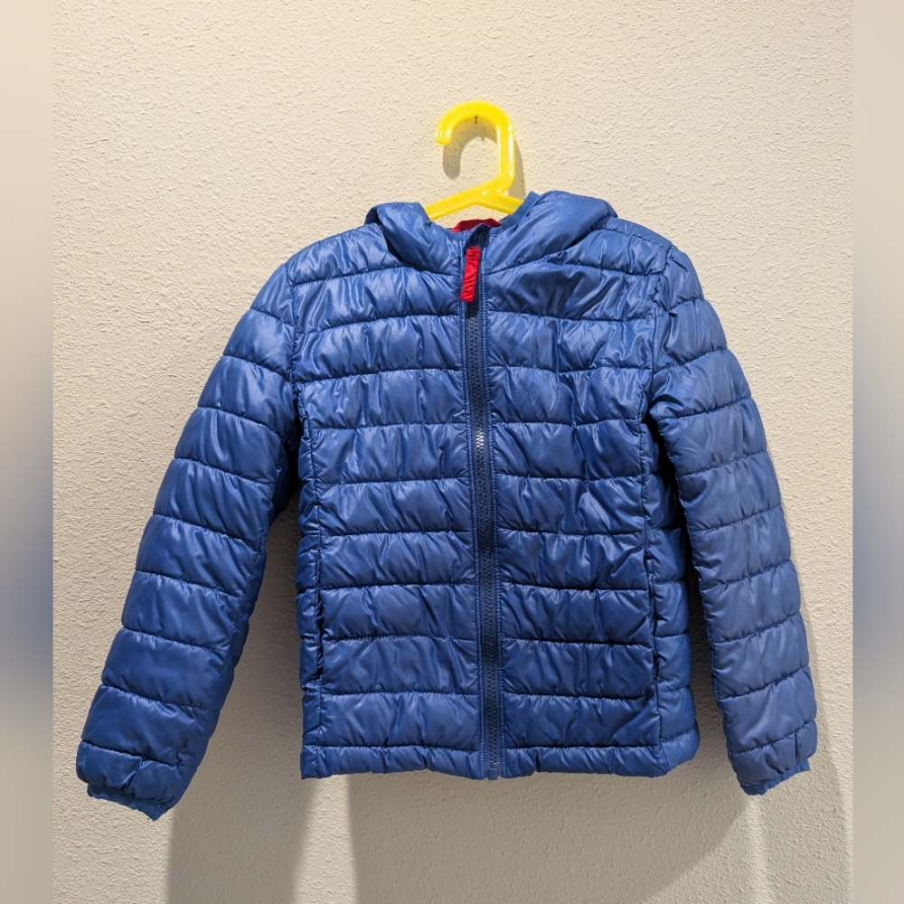 Kids Blue Puffer Jacket